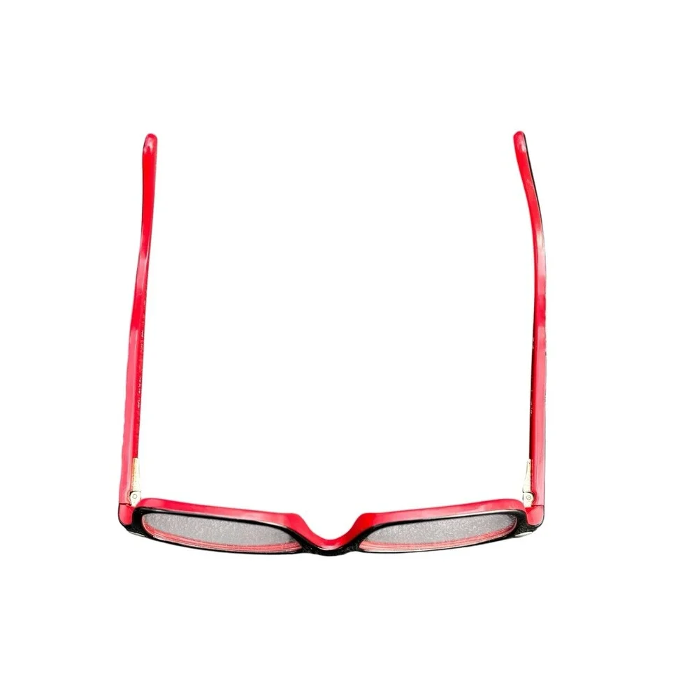Boys‎ Youth Ray-Ban Eyeglasses Kids RB 1535 Full Frame Square Plastic Red Black